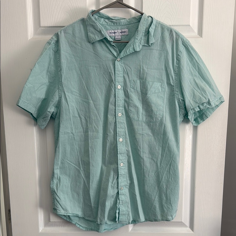 Men's Green Casual Shirt